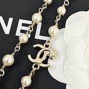 Kitlife Chanel 23 Flower Double C Pearl Necklace - 4