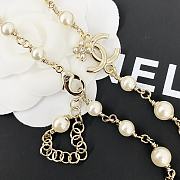 Kitlife Chanel 23 Flower Double C Pearl Necklace - 2