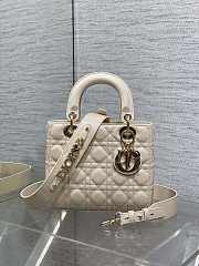 Kitlife Dior Lady Off-white bag - 20x8x17cm - 1