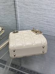 Kitlife Dior Lady Off-White Bag 17x7x15cm - 6