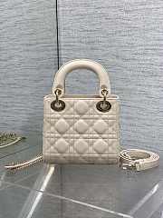 Kitlife Dior Lady Off-White Bag 17x7x15cm - 2