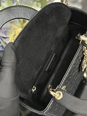 Kitlife Dior Lady Four-Track Lambskin Lucky Star Bag Black M0538 20x17x8cm - 3