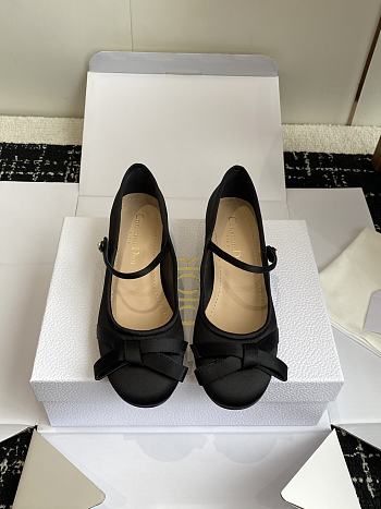 Kitlife Dior Lovely-D Pumps Black Satin