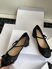 Kitlife Dior Lovely-D Pumps Black Satin - 4