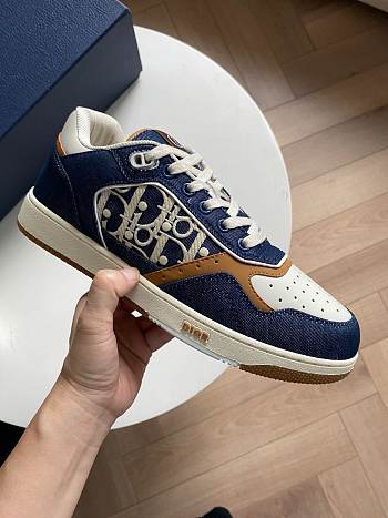 Kitlife Dior B27 Uptown Low-Top Sneaker Blue Denim