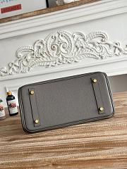 Kitlife Hermes Birkin Shoulder Togo Grey Leather With Gold Buckle 29cm - 6