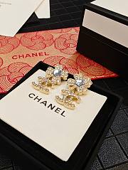 Kitlife Chanel 25P Four-Leaf Clover Five-Pointed Star Double C Stud Earrings - 4