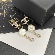 Kitlife Chanel Vintage Earrings White  - 1