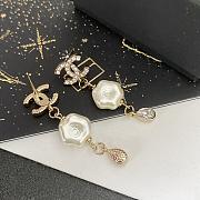 Kitlife Chanel Vintage Earrings White  - 4