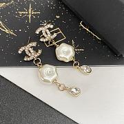 Kitlife Chanel Vintage Earrings White  - 3