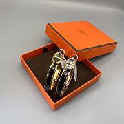 Kitlife Hermes Mini Clic Chaine d'Ancre Bracelet  Black With Gold / Rose Gold / Silver Buckle - 4