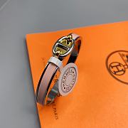 Kitlife Hermes Mini Clic Chaine d'Ancre Bracelet Pink With Gold / Rose Gold / Silver Buckle - 6
