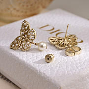 Kitlife Dior Butterfly Pearl Earrings - 6