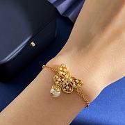 Kitlife Dior Hollow Butterfly Pearl Bracelet  - 5