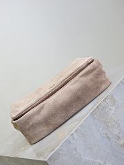 Kitlife Saint Laurent Jamie Mini Beige Suede Leather 766754 20x12x7cm - 2