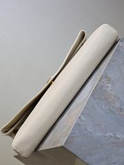 Kitlife Saint Laurent Cassandre Envelope Pouch On Chain In White Lambskin 841702 35x22x3cm - 5