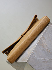 Kitlife Saint Laurent Cassandre Envelope Pouch On Chain In Brown Lambskin 841702 35x22x3cm - 3