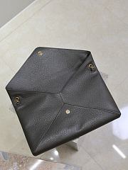 Kitlife Saint Laurent Cassandre Envelope Pouch On Chain In Grey Lambskin 841702 35x22x3cm - 4