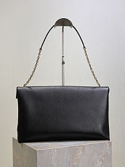 Kitlife Saint Laurent Cassandre Envelope Pouch On Chain In Black Lambskin 841702 35x22x3cm - 3