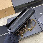 Kitlife Saint Laurent Kate Black Patent Leather 377629 20x12.5x5cm - 3