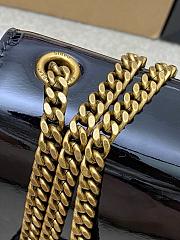 Kitlife Saint Laurent Kate Black Patent Leather 377629 20x12.5x5cm - 2