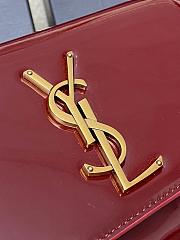 Kitlife Saint Laurent Kate Red Patent Leather 377629 20x12.5x5cm - 6