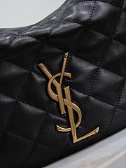 Kitlife Saint Laurent Icarino In Black Quilted Nappa Bag 851689 17x13x3cm - 6