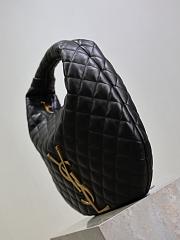 Kitlife Saint Laurent Icarino In Black Quilted Nappa Bag 698652 42x30x4cm - 5