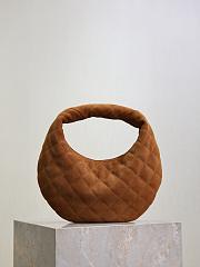 Kitlife Saint Laurent Icarino In Brown Quilted Suede Bag 851689 17x13cmx3cm - 2