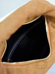 Kitlife Saint Laurent Icarino In Brown Quilted Suede Bag 698652 42x30x4cm - 6