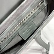 Kitlife Dior Saddle Bag with Strap Grey Ultramatte Calfskin M9001 25.5x20x6.5cm - 3