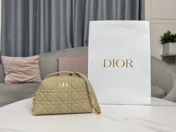 Kitlife Dior D-Cosy Mini Shell Bag Beige 21x12.5x8cm