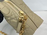 Kitlife Dior D-Cosy Mini Shell Bag Beige 21x12.5x8cm - 2