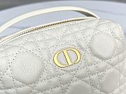 Kitlife Dior D-Cosy Mini Shell Bag White 21x12.5x8cm - 2