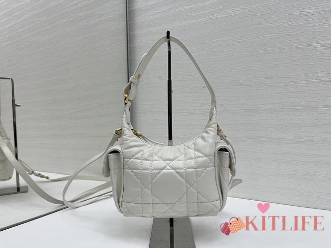 Kitlife Dior D-Dream Mini Bag White 18x17x9cm - 1