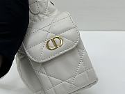 Kitlife Dior D-Dream Mini Bag White 18x17x9cm - 3