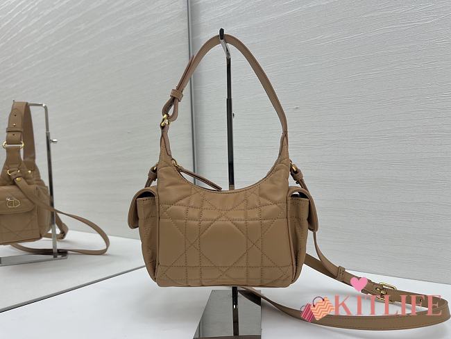 Kitlife Dior D-Dream Mini Bag Brown 18x17x9cm - 1