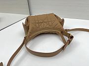 Kitlife Dior D-Dream Mini Bag Brown 18x17x9cm - 4