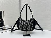 Kitlife Dior D-Dream Mini Bag Black & Blue Oblique 18x17x9cm - 1