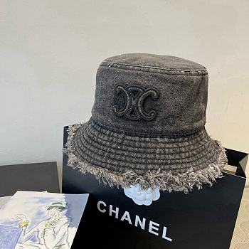 Kitlife Celine Grey Denim Bucket Hat