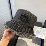 Kitlife Celine Grey Denim Bucket Hat - 6