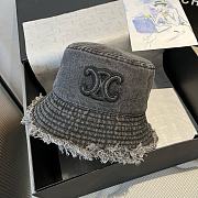 Kitlife Celine Grey Denim Bucket Hat - 3
