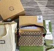 Kitlife Gucci Waist Bag GG Canvas Brown Beige 28566 29x16.5x2.5cm - 6