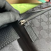 Kitlife Gucci Waist Bag GG Canvas Black 28566 29x16.5x2.5cm - 2
