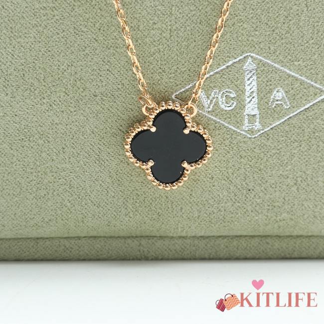 Kitlife Van Cleef & Arpels Necklace Black Gold - 1
