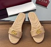 Kitlife Gucci GG Matelassé Slides Beige - 1