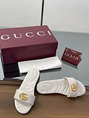 Kitlife Gucci GG Matelassé Slides White - 5