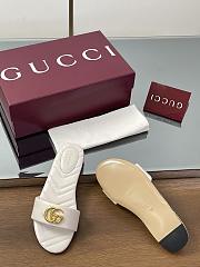 Kitlife Gucci GG Matelassé Slides White - 2