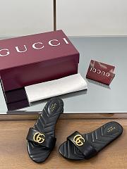 Kitlife Gucci GG Matelassé Slides Black - 3