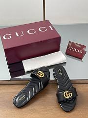 Kitlife Gucci GG Matelassé Slides Black - 5